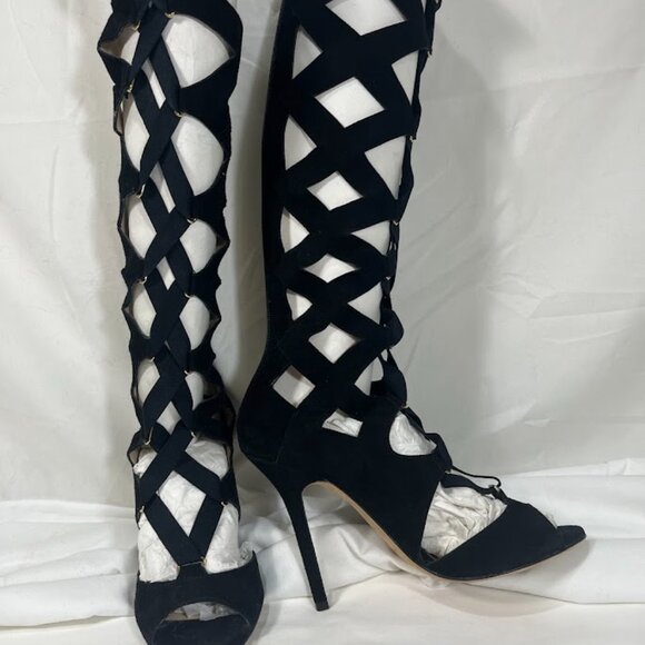 Jimmy Choo - Gladiator Boots - New without box Size 38 EUR - Picture 2 of 12